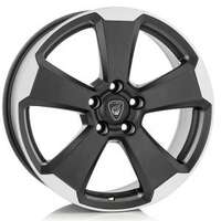Aluett 87 Graphite-Grey Matt 7x17 5/100 ET38 N70.4