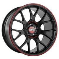 BBS CH-R Nurburgring Black Red 8.5x19 5/120 ET22 N82