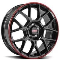 BBS XR Black Red 8.5x20 5/112 ET35 N82