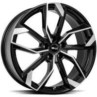 Brock RC34 Black Full Polish 6.5x16 4/108 ET20 N65.1