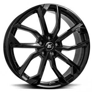 Brock RC34 Shiny Black 6x16 4/100 ET43 N57.1