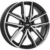 CMS C28 Gloss Black  Polished 7x17 5/114 ET40 N67.1