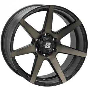 Diesel Avalanche Matt Black 8.5x17 6/139 ET20 N110.