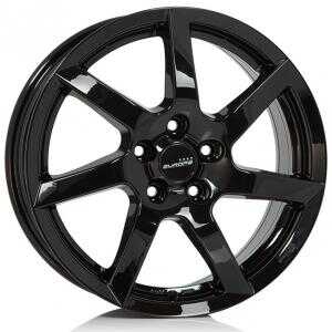 Europe Riga Black 6.5x16 4/108 ET45 N63.4