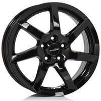 Europe Riga Black 6.5x16 4/108 ET45 N63.4