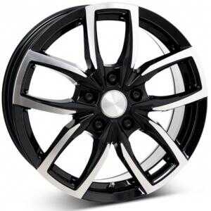 Image Vector Black Polished 6.5x16 5/120 ET51 N64.0