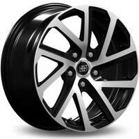 Infiny Cobalt Bright Black Machined Face 8x18 5/112 ET30 N73.1