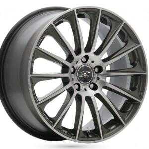 Infiny Stuttgart Gunmetal Machined Face 9.5x19 5/112 ET38 N66.6