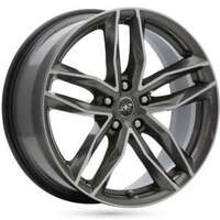 Infiny Wolfburg Gunmetal Machined Face 8x18 5/112 ET35 N66.5