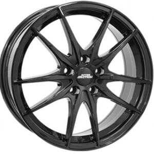 Inter action 2 Zodiac Gloss Black 6.5x16 4/108 ET25 N65.1