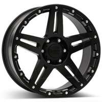 LND R13 Matt Black 9x18 6/139.7 ET19 N78.1