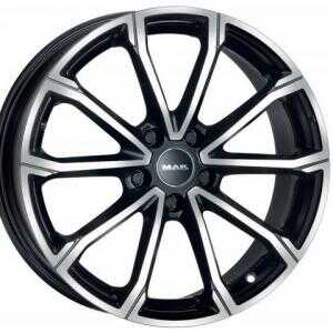 MAK DaVinci Black Polished 6.5x17 5/112 ET43 N57.1