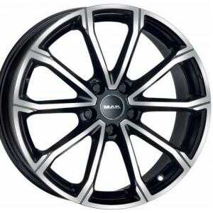 MAK DaVinci Black Polished 7x18 4/108 ET25 N65.1
