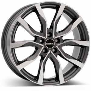 MAK Highlands Shiny Black 8.5x20 5/108 ET45 N63