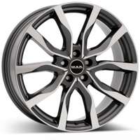 MAK Highlands Shiny Black 9.5x21 5/112 ET31 N66