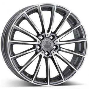 MAK Komet Gunmetal Machined Face 7.5x17 5/112 ET45 N66.6