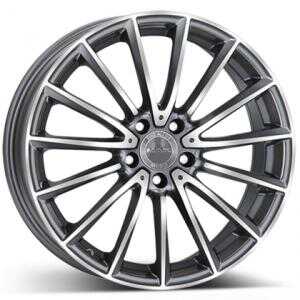 MAK Komet Gunmetal Machined Face 8x18 5/112 ET43 N66.6