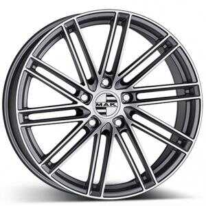 MAK Leipzigt Gunmetal Machined Face 11.5x21 5/130 ET49 N71.6