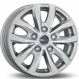 MAK Load5 Silver 7x17 5/108 ET46 N65