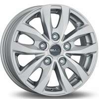 MAK Load5 Silver 7x17 5/108 ET46 N65