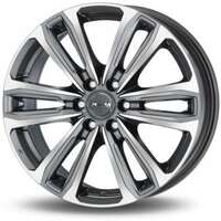 MAK Safari6 Gunmetal Machined Face 8.5x20 6/114.3 ET45 N66.1