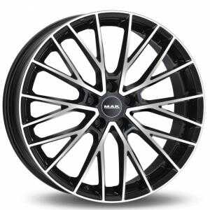 MAK Speciale Black Machined Face 8.5x21 5/108 ET45 N72