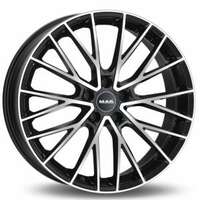 MAK Speciale Black Machined Face 8.5x21 5/120 ET24 N72.6