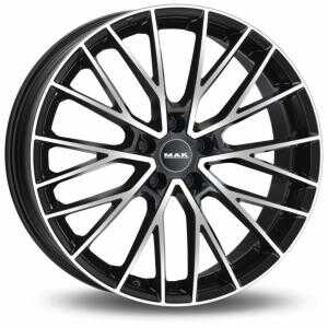 MAK Speciale-D Black Machined Face 10x22 5/112 ET37 N66.6
