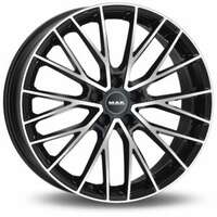 MAK Speciale-D Black Machined Face 10x22 5/112 ET37 N66.6