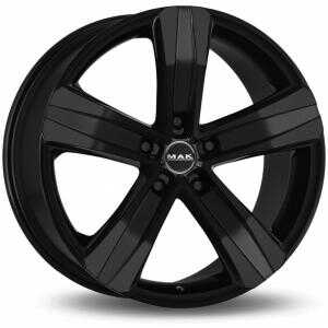 MAK Stone5 T Gloss Black 7.5x18 5/108 ET45 N63.4