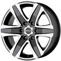 MAK Stone6 Black Polished 8x17 6/139.7 ET40 N93.1