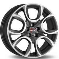 MAK Torino  Gunmetal Machined Face 6x15 4/98 ET35 N58.1