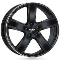 MAK Turismo-FF Black Polished 11.5x21 5/130 ET65 N71.6
