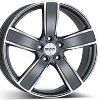 MAK Turismo-FF Metal Machined Face 11.5x21 5/130 ET58 N71.6