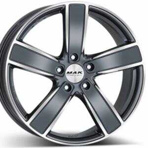 MAK Turismo-FF Metal Machined Face 9.5x20 5/130 ET65 N71.6