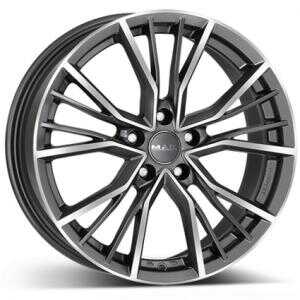 MAK Union Gun Metal Machined Face 7.5x17 5/112 ET30 N66