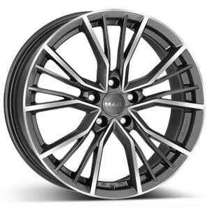 MAK Union Gun Metal Machined Face 7.5x17 5/112 ET39 N57