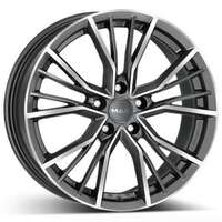 MAK Union Gun Metal Machined Face 7.5x17 5/112 ET39 N57