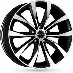 MAK Wolf Black Machined Face 6.5x20 5/114.3 ET33 N66.0