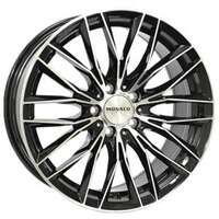 Monaco GP2 Gloss Black Polished 8.5x19 5/112 ET45 N66.5