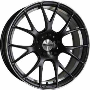 Monaco Mirabeau Matt Black Polished 8x18 5/120 ET20 N74.1