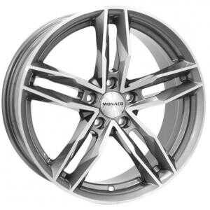 Monaco Rr8M Anthracite Polish 8x18 5/112 ET45 N66.5