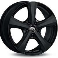 MSW 19 Matt Black 6.5x16 5/118 ET48 N71.1