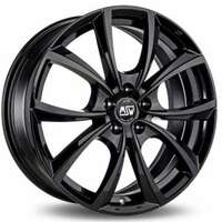 MSW 27 Bright Black 7.5x17 5/108 ET45 N73.1