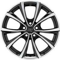 MSW 27T Gloss Black Polished 10.5x19 5/120 ET45 N64.1