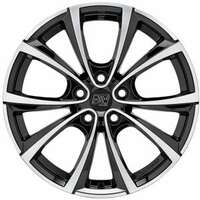 MSW 27T Gloss Black Polished 8.5x19 5/114.3 ET35 N64.1