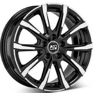 MSW 79 Black Polished 6.5x16 5/100 ET40 N57.1