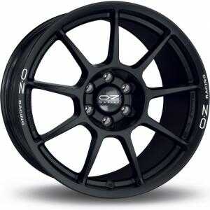 OZ Challenge HLT Matt Black White Lettering 10x18 5/114.3 ET25 N66.1