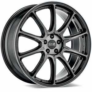 OZ Hyper Xt Hlt Dark Graphite Machined Lip 10.5x20 5/130 ET64 N71.6