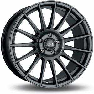 OZ Superturismo Dakar Matt Gun Metal Silver Lettering 10x20 5/112 ET26 N79